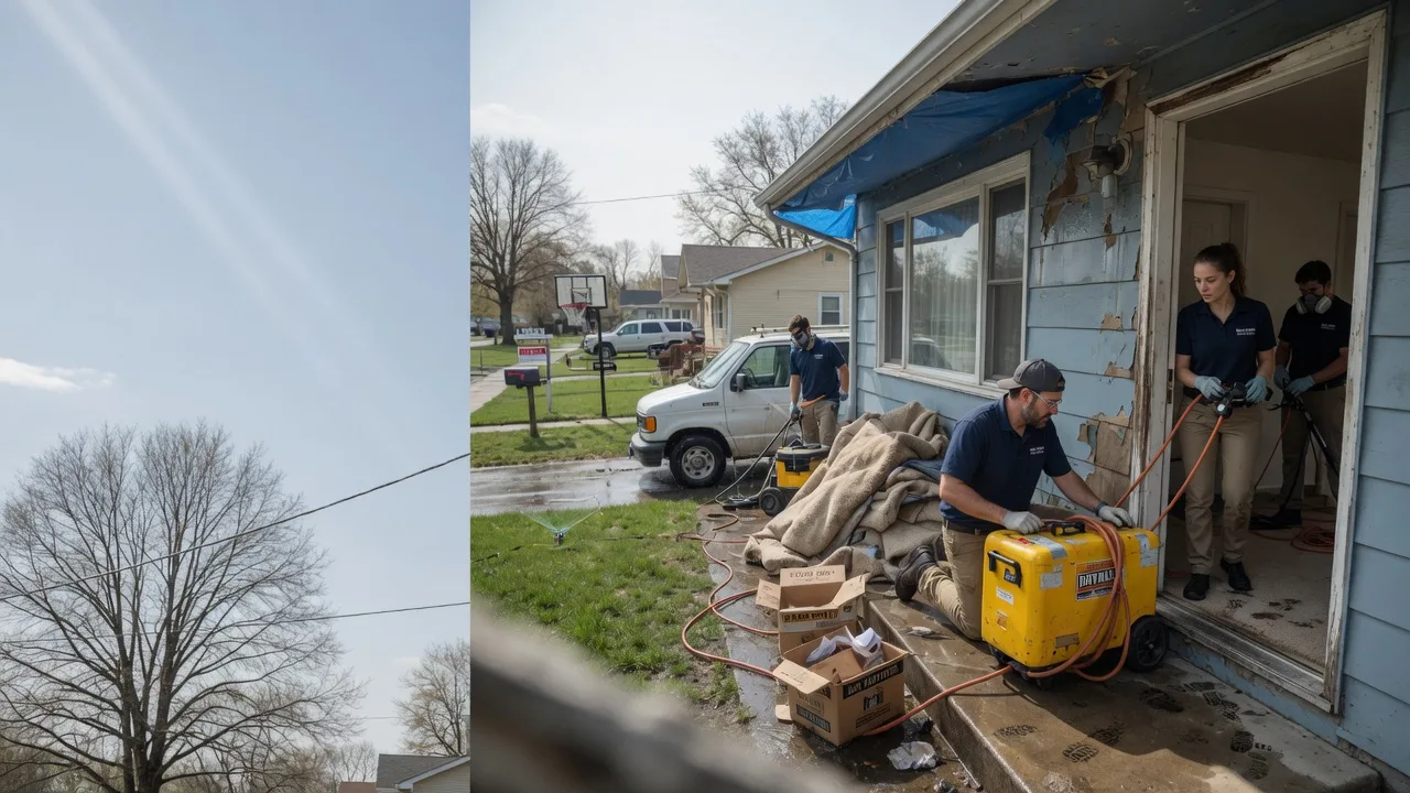 Basement Flood Cleanup in Risco, MO near me
